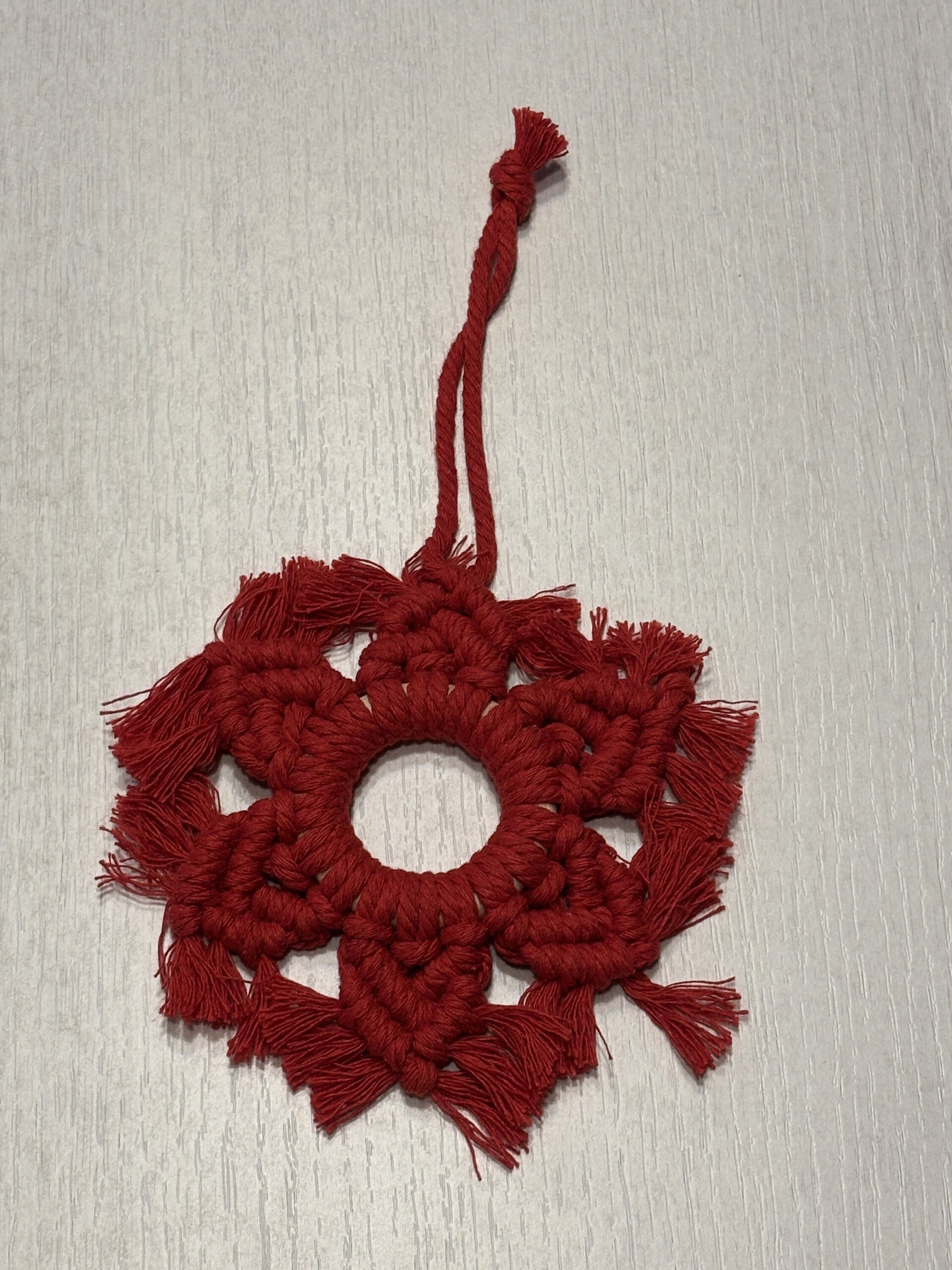Adornos de Navidad Estrellas de macramé (Lote de 10) - 5