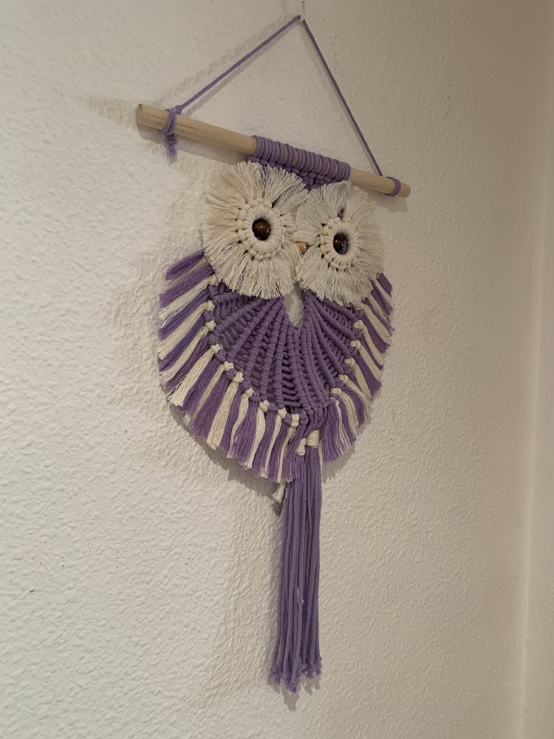 Buho de macramé Lila - 3