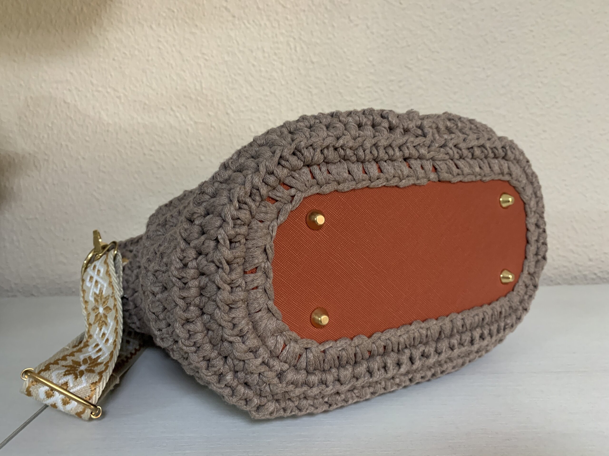 Bolso modelo Estrella crochet hecho a mano - 3