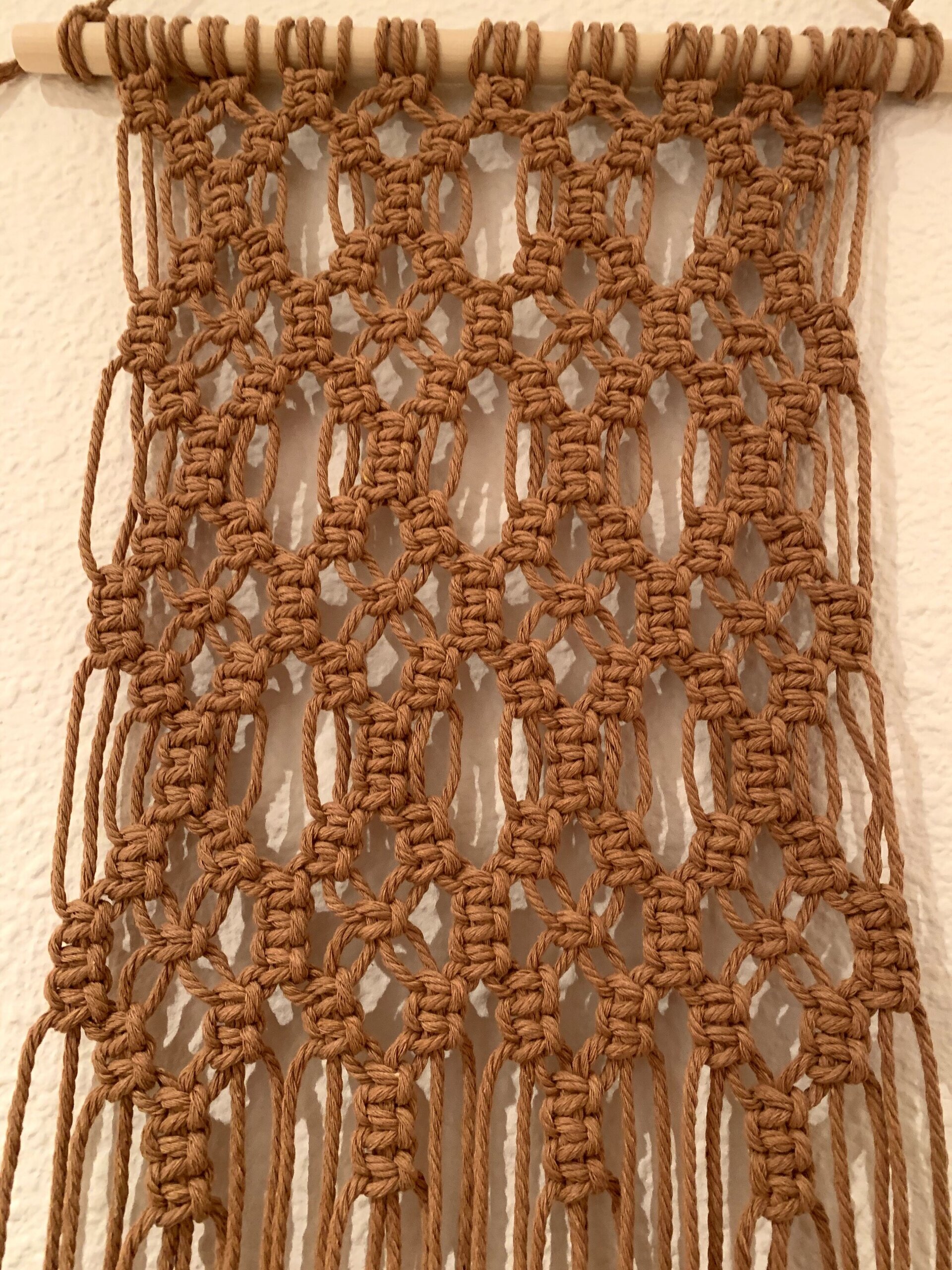 Juego dos tapices macramé - 5