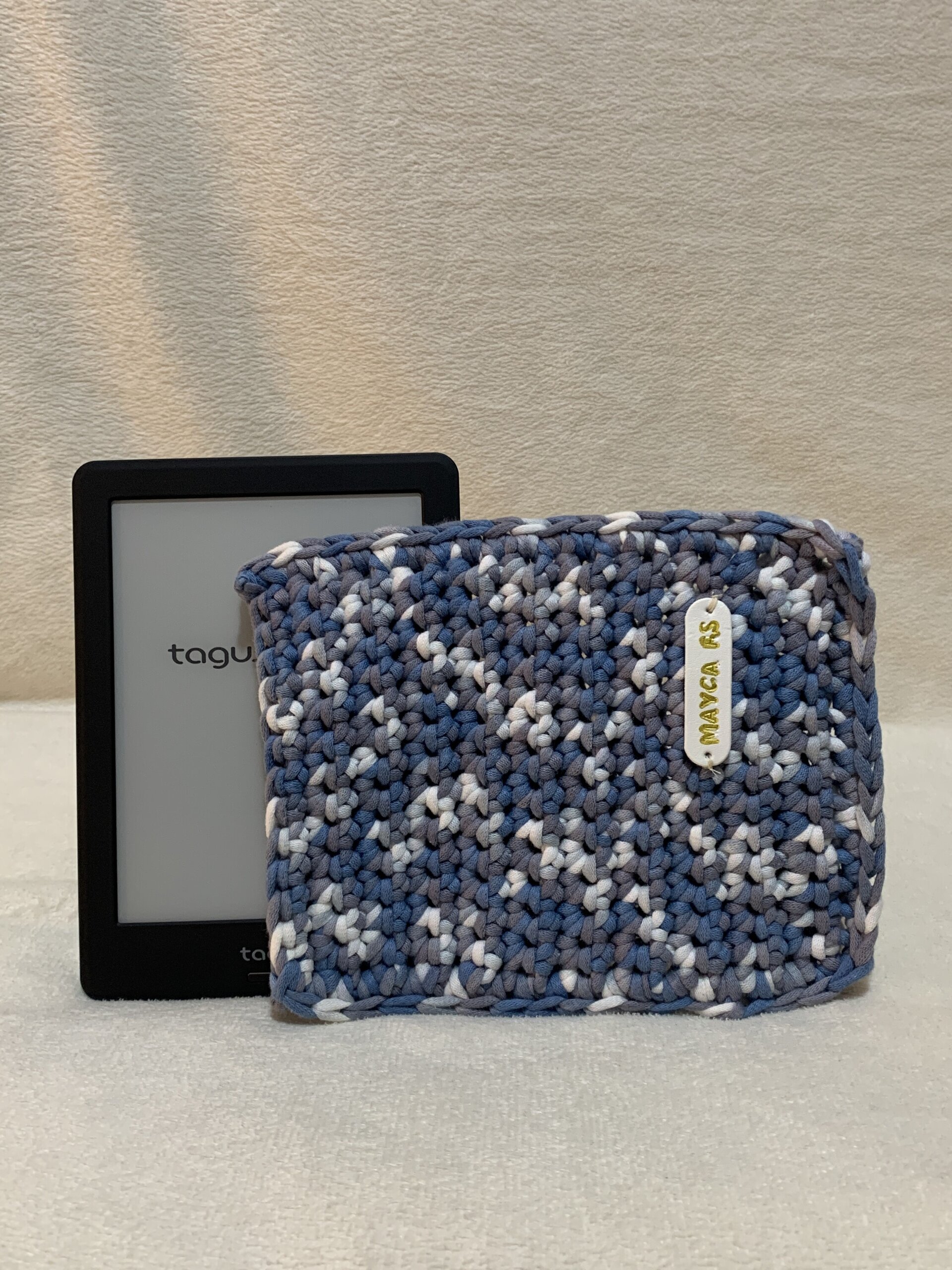 Funda para Ereader Jaspeado azul - 3