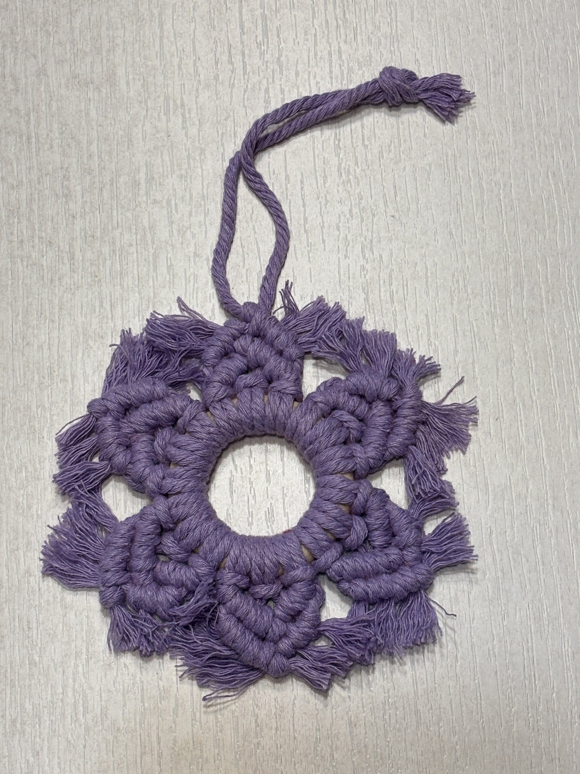 Adornos de Navidad Estrellas de macramé (Lote de 10) - 9