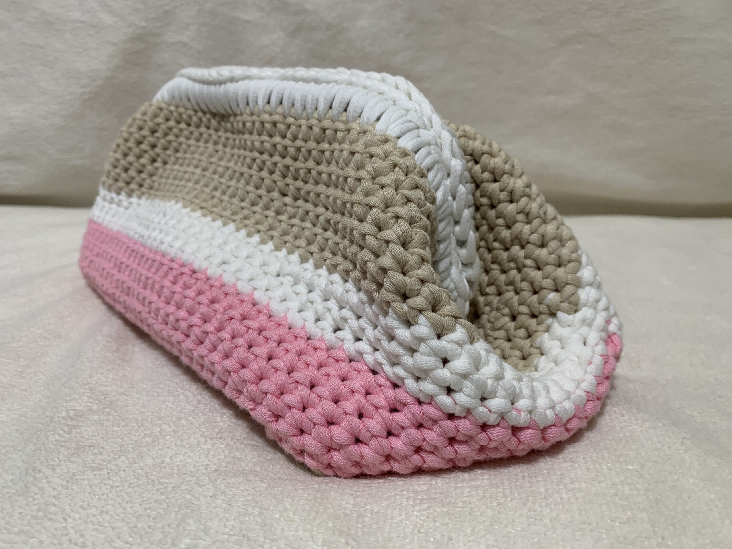 Neceser Beige, Blanco y rosa - 2