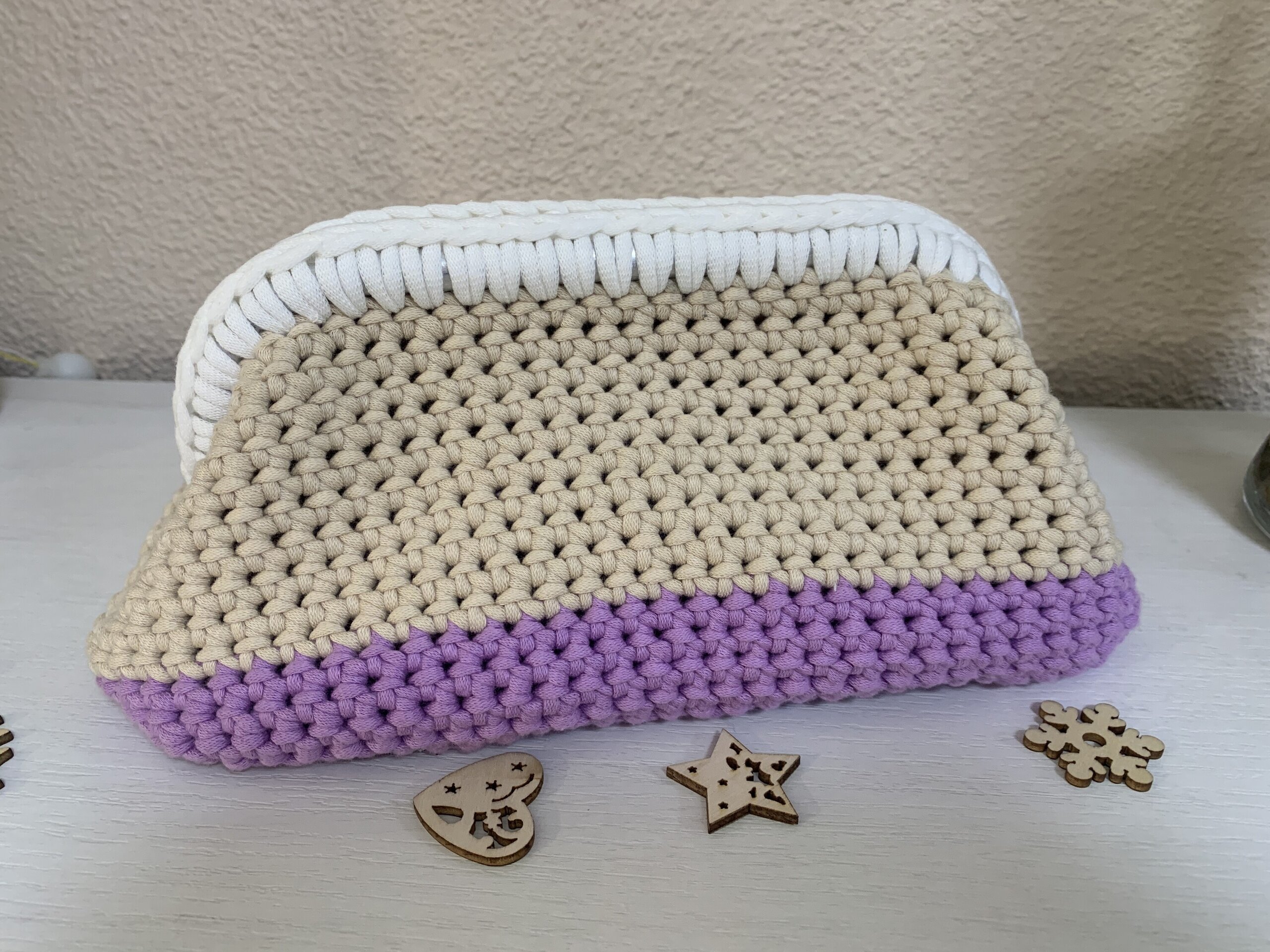 Neceser Beige y Lila - 2