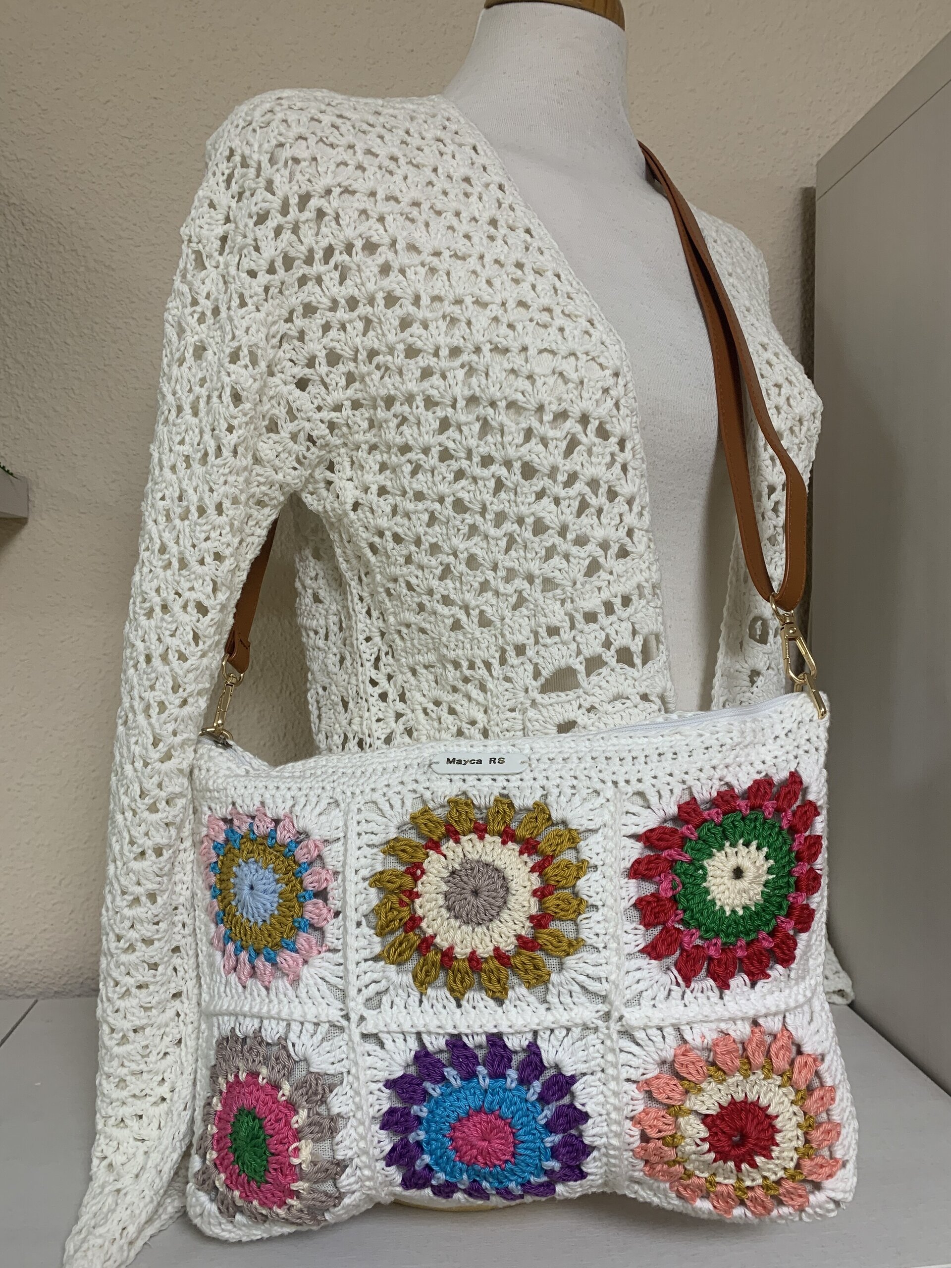 Bolso Letizia a crochet hecho a mano - 5