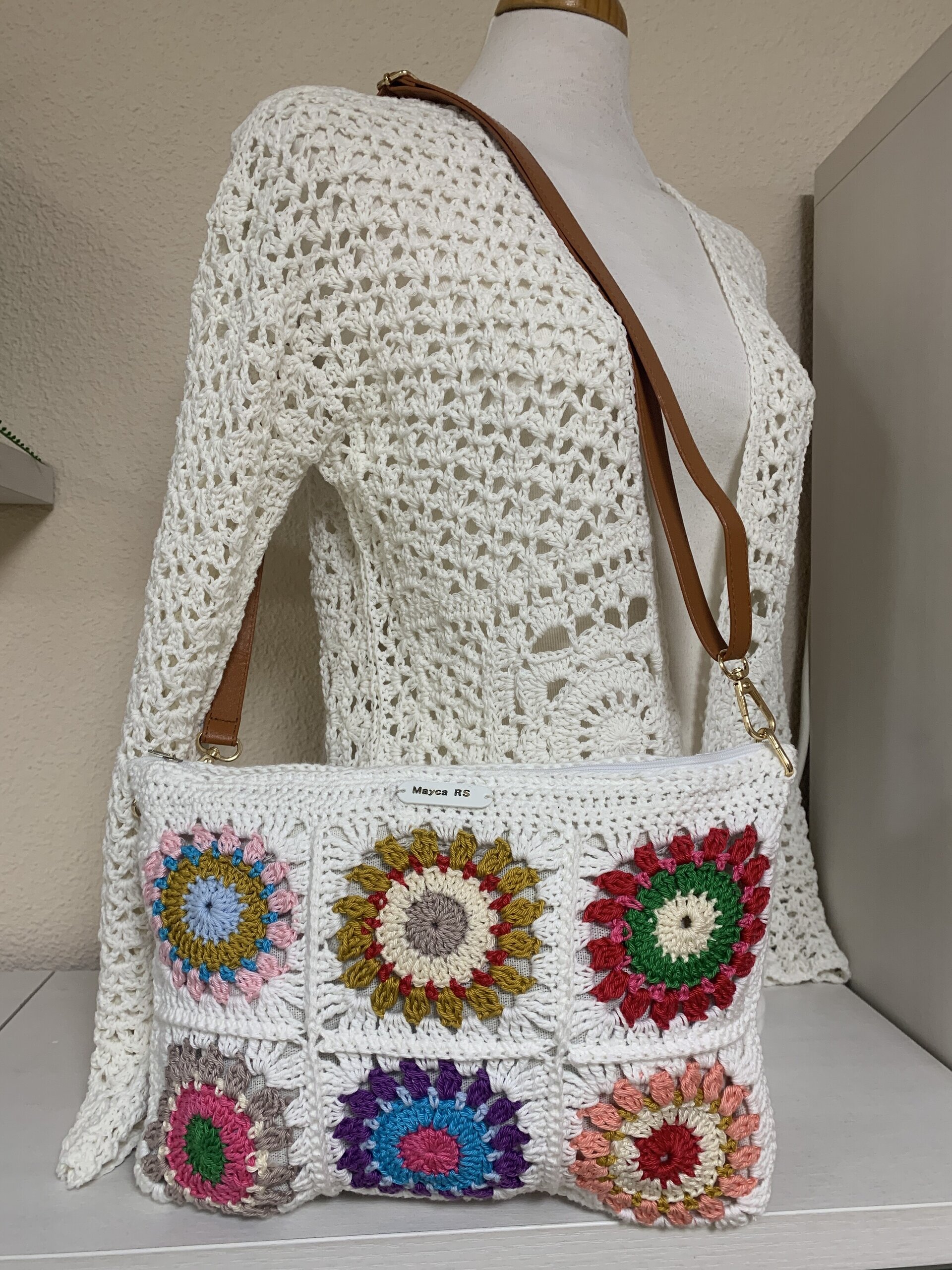 Bolso Letizia a crochet hecho a mano - 2