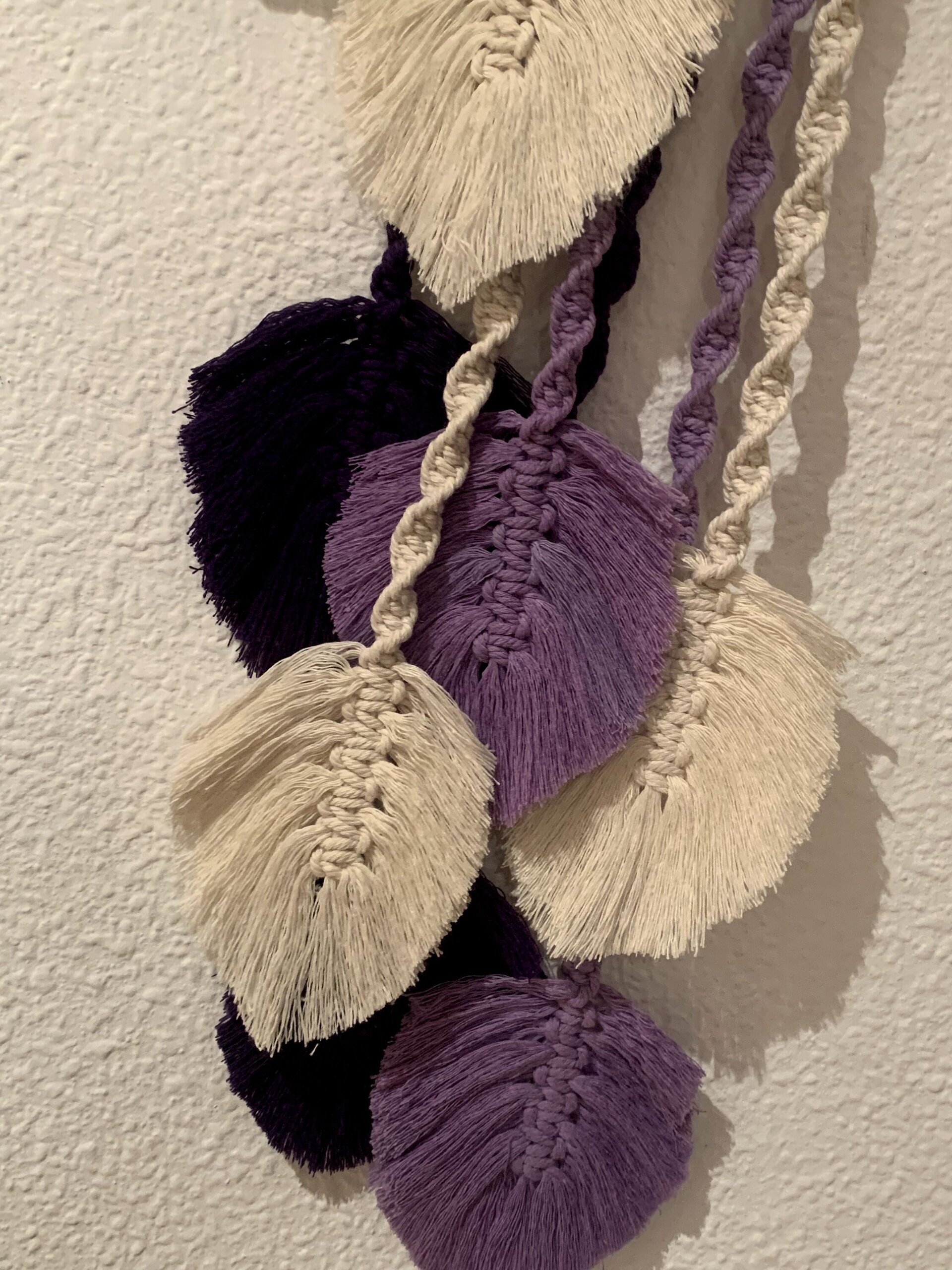 Tapiz boho tonos Lilas - 5