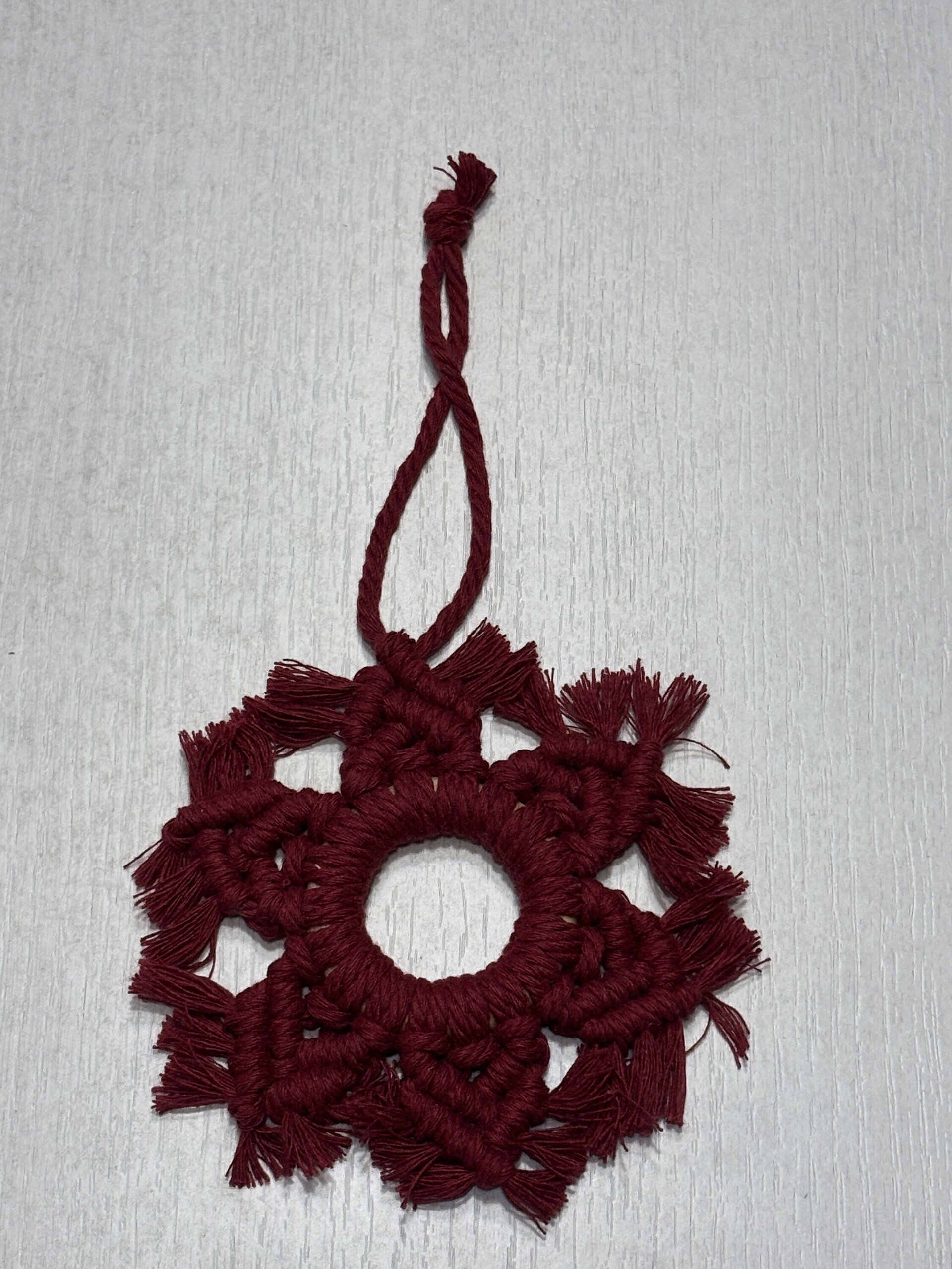 Adornos de Navidad Estrellas de macramé (Lote de 10) - 8