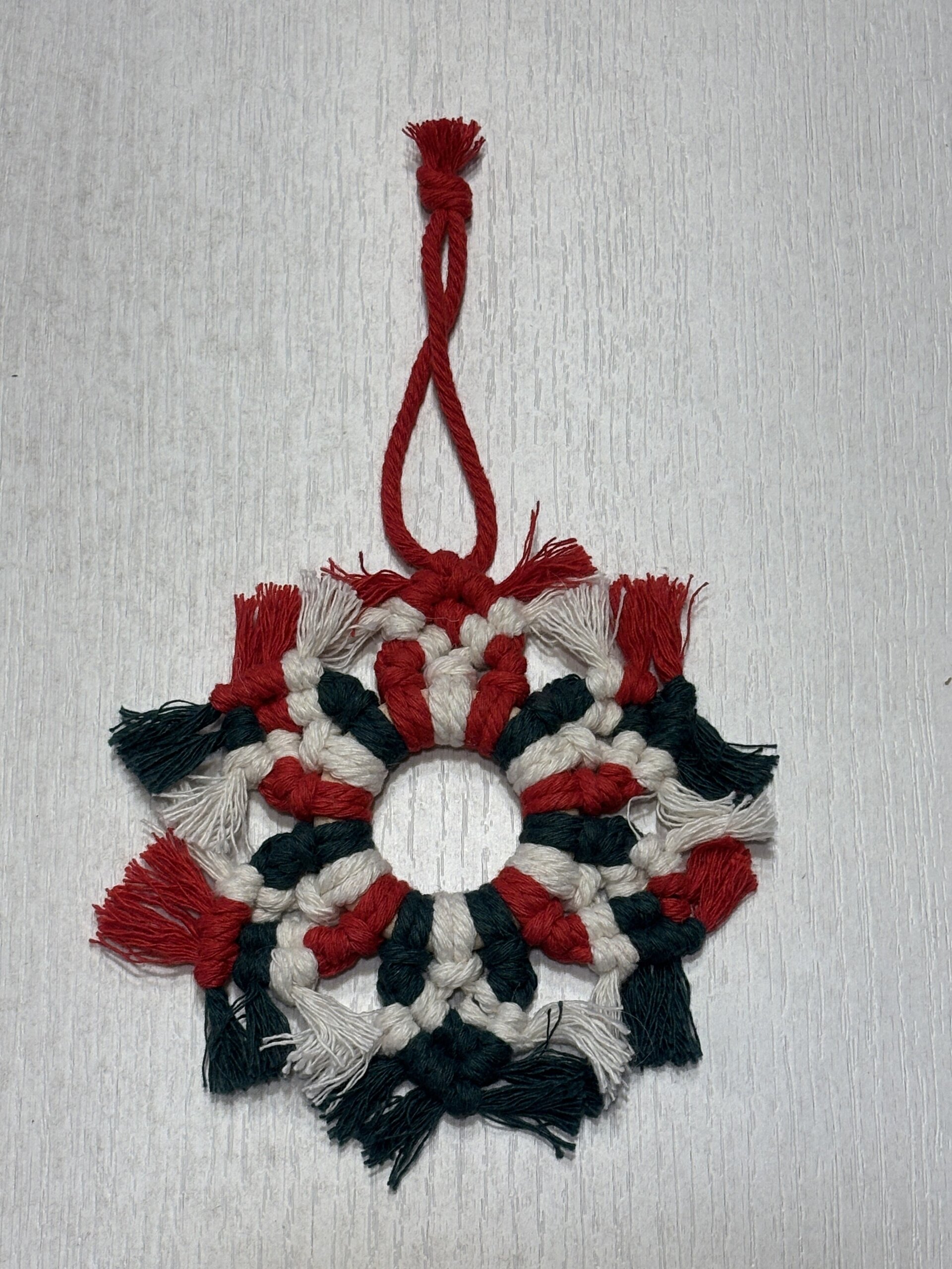 Adornos de Navidad Estrellas de macramé (Lote de 10) - 6