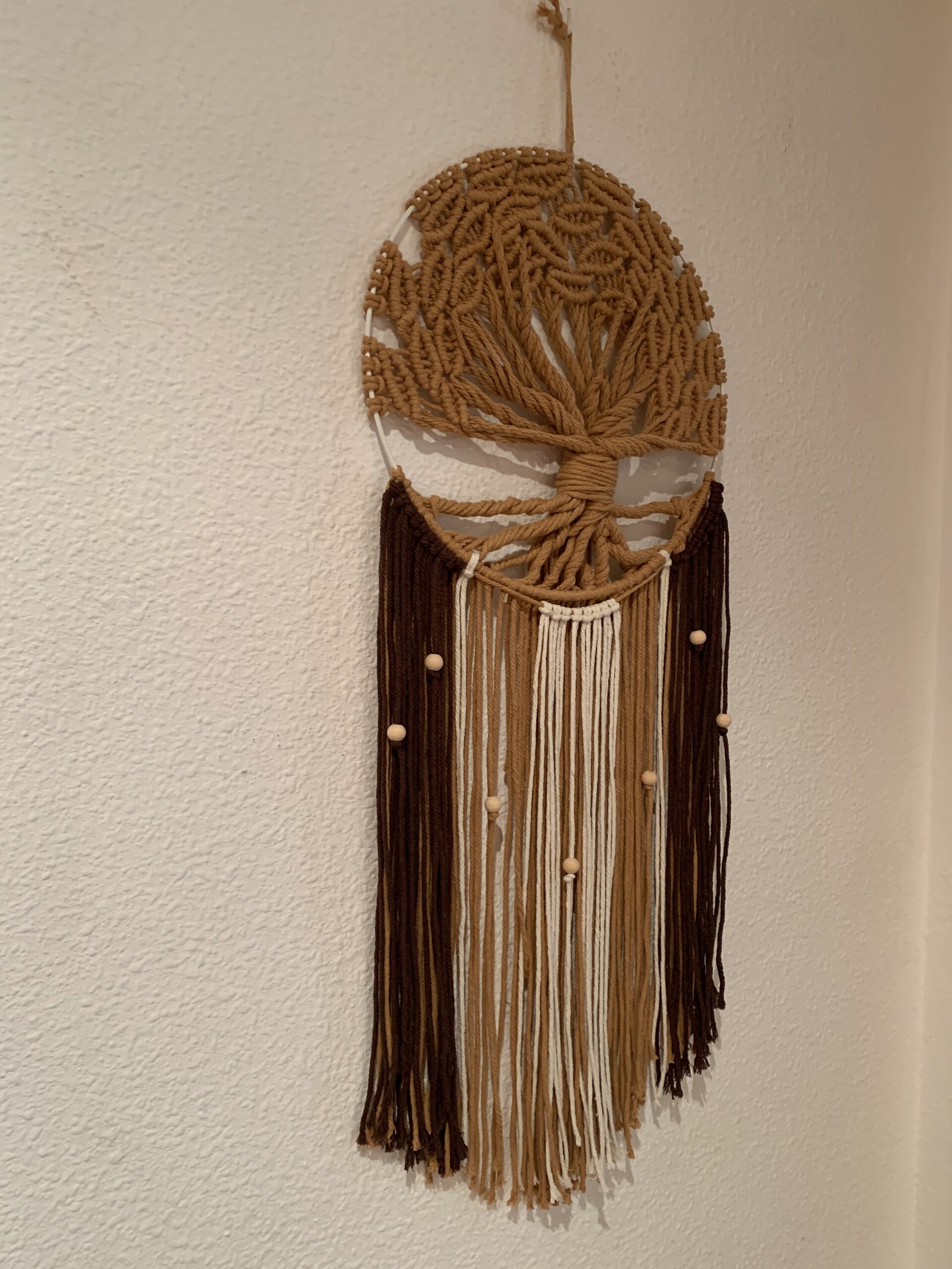 Atrapasueños de macramé Árbol de la vida - 3