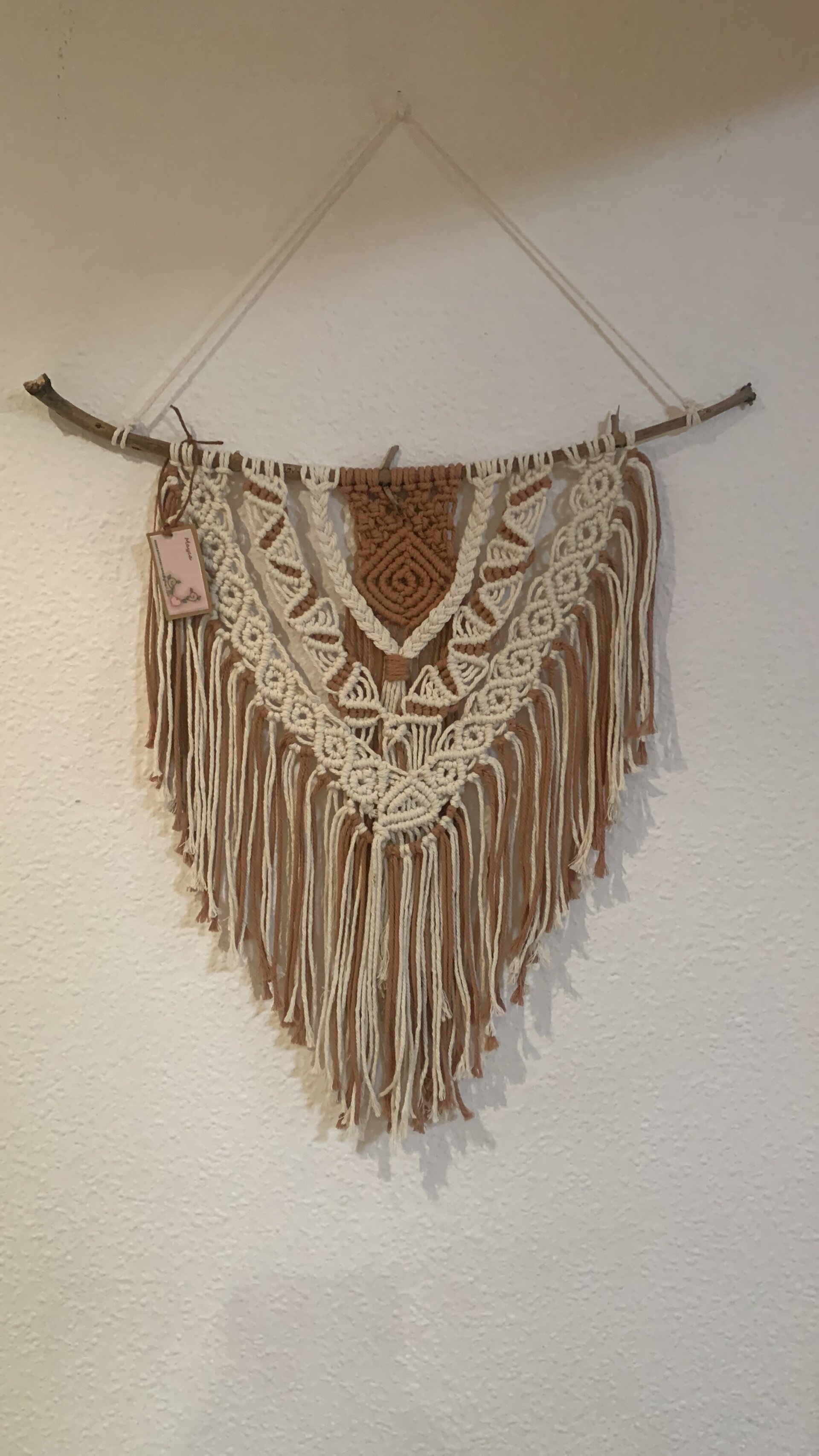 Tapiz tonos Camel y beige - 2