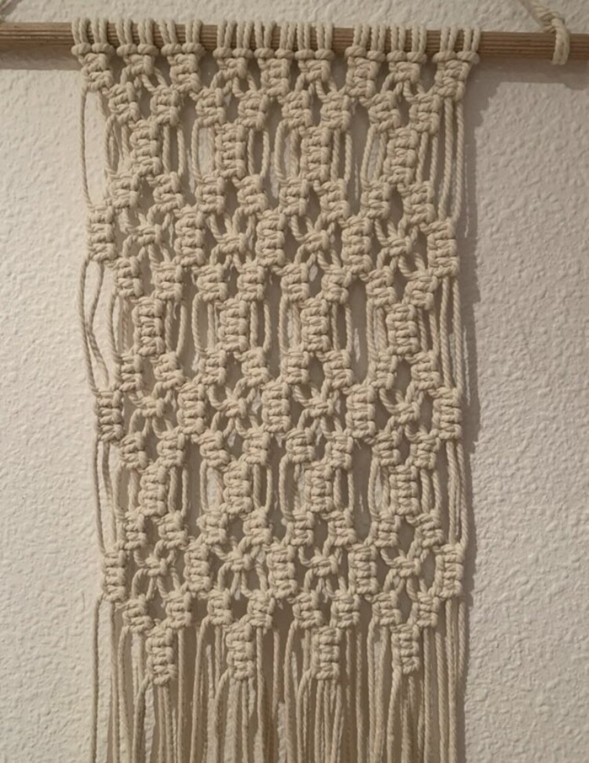 Juego dos tapices macramé - 4