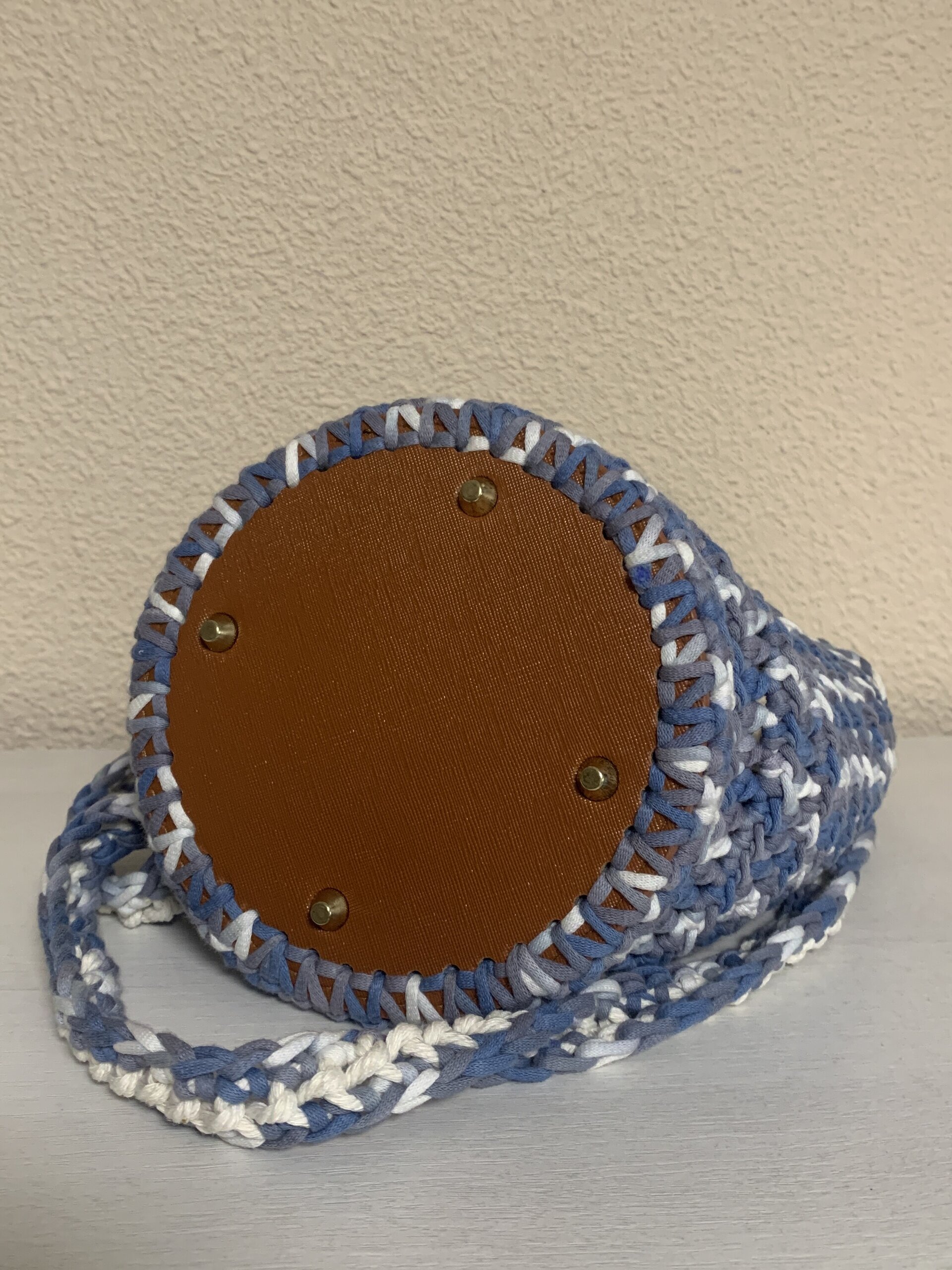 Bolso bombonera modelo Azul - 6
