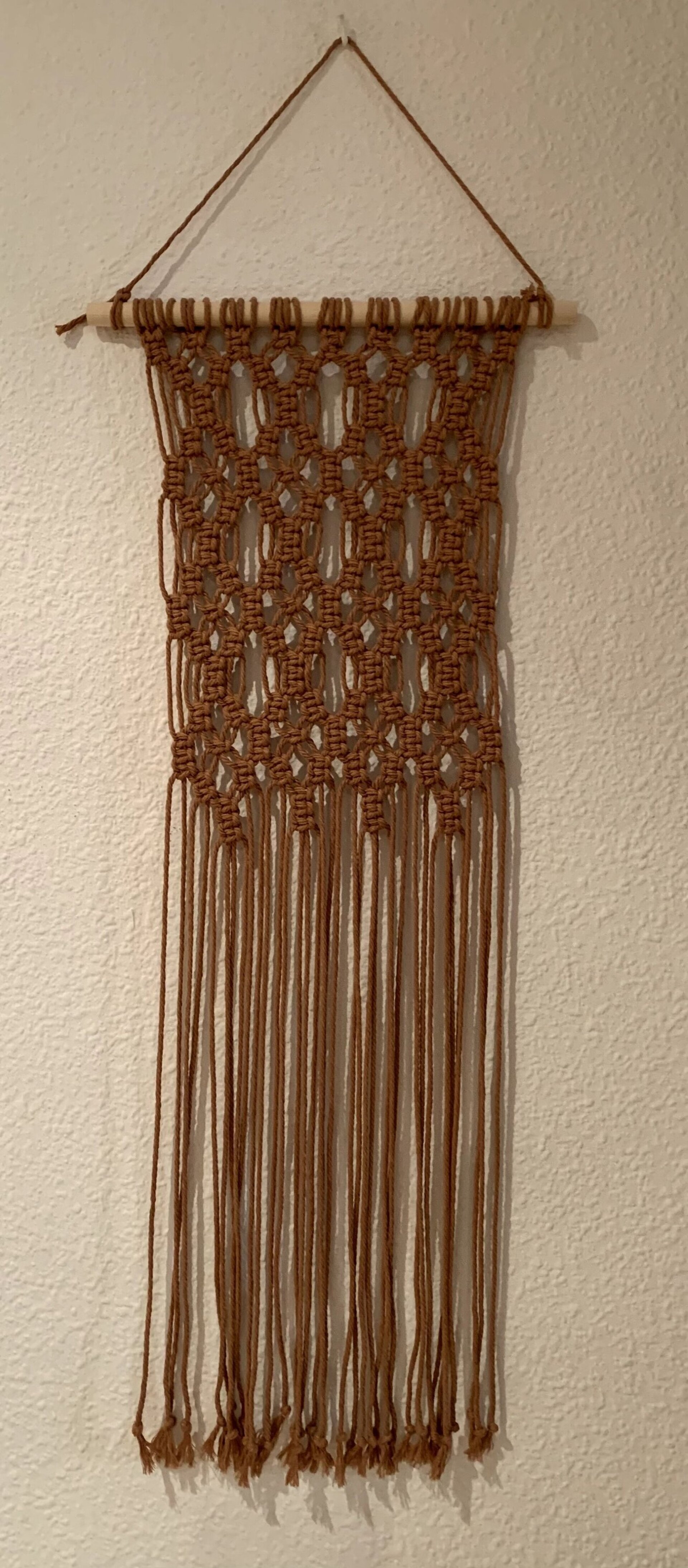 Juego dos tapices macramé - 6