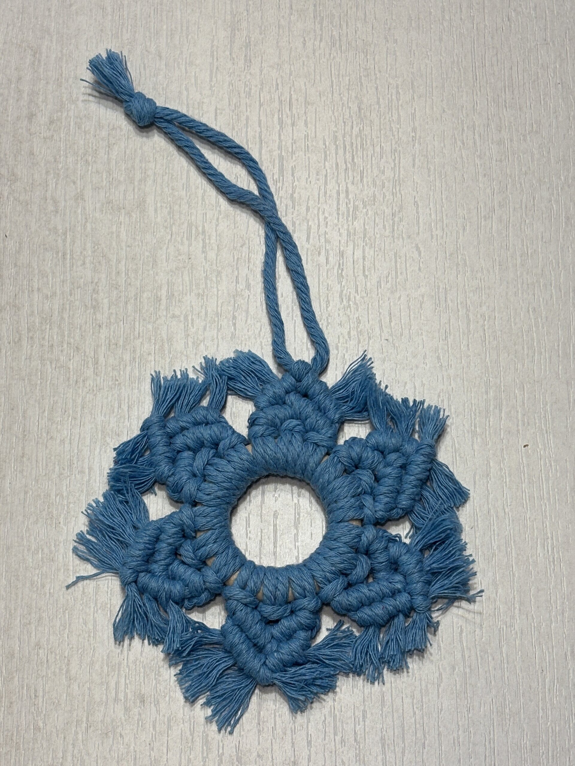 Adornos de Navidad Estrellas de macramé (Lote de 10) - 7