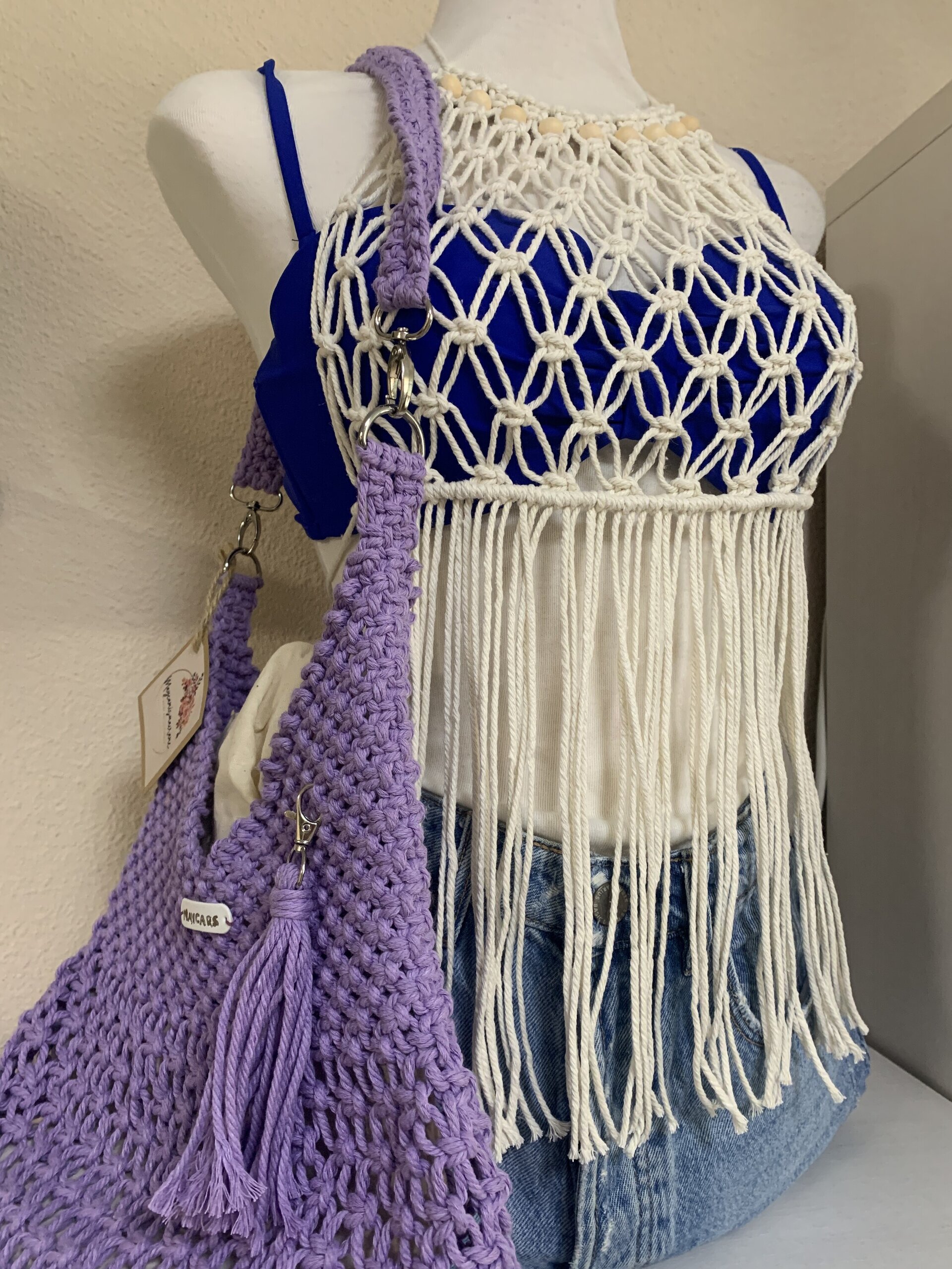 Top Verano a macramé - 2